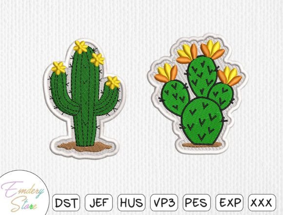 Cactus Embroidery Design Set: A Designer’s Review