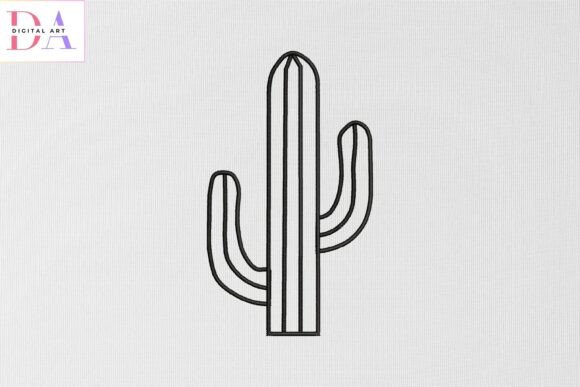 Cactus Outline: A Minimalist Review for Apparel