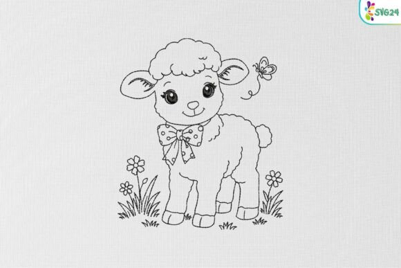 Cute Baby Lamb: A Designer’s Review for Personalized Gifts