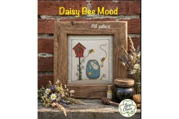 Daisy Bee Mood Cross Stitch Pattern Review