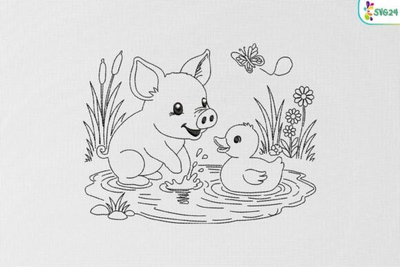 Piglet and Duckling Pondside Friends Review