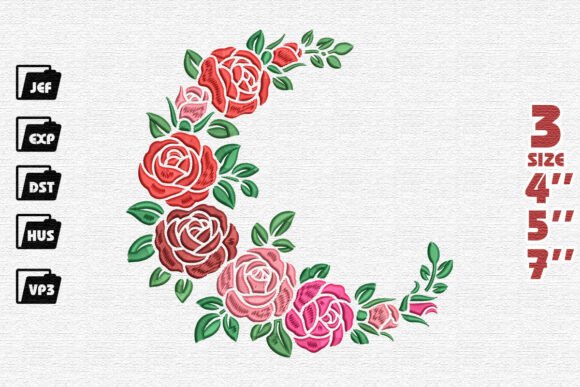 Review: Classic Floral Border Embroidery Pattern
