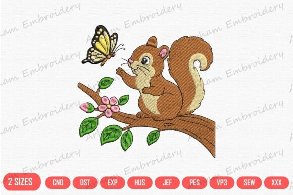 Review: Curious Squirrel and Butterfly Design