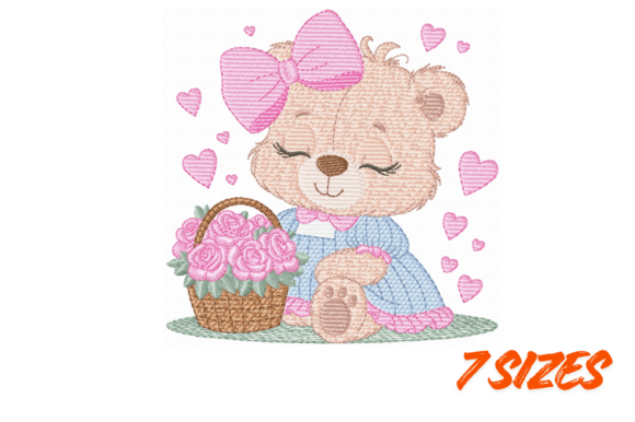 Review: Cute Bear Embroidery Design for Boutique Sweatshirts