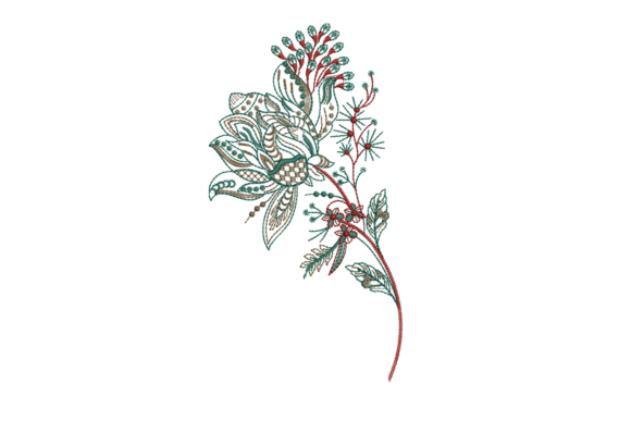 Review: Floral Botanical Ornament Embroidery