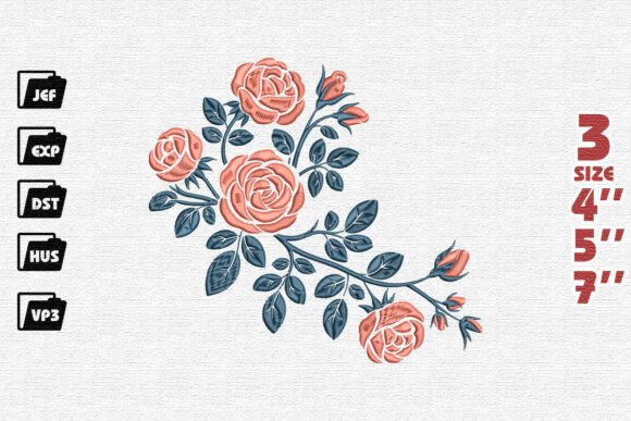 Review: Floral Embroidery Pattern for Holiday Collections