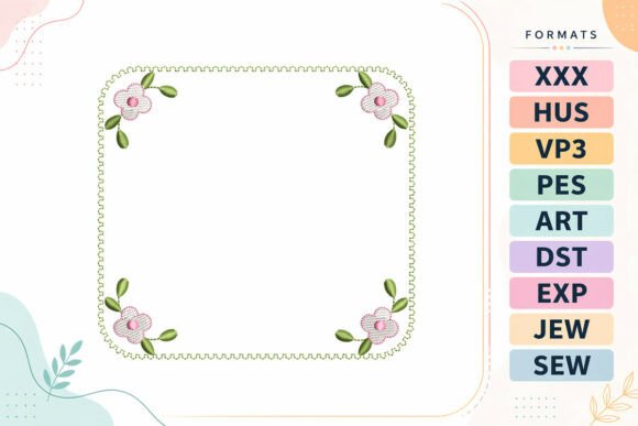 Review: Floral Scalloped Frame for Handmade Gifts