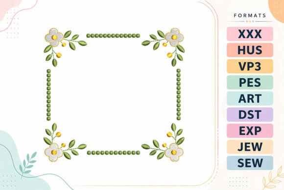 Review: Floral Square Frame for Craft Fair Success