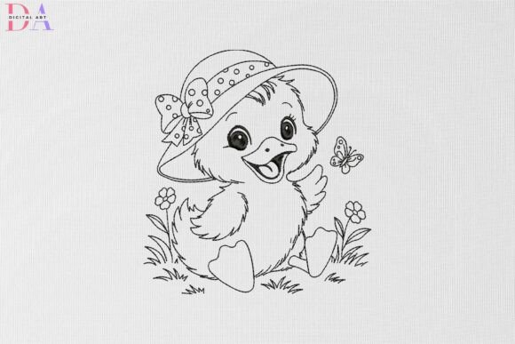 Review: Happy Duckling in Polka Dot Sunhat Design