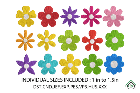 Review: Mini Daisy Flowers Embroidery Design for Holiday Sales