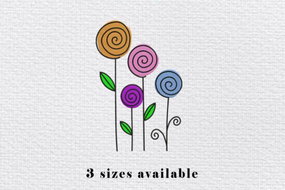 Review: Whimsical Spiral Flowers for Boutique Sweatshirts