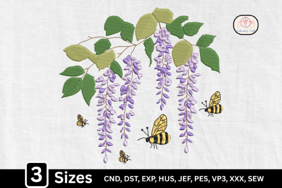 Reviewing Cute Bee Hanging Wisteria for Etsy Shops