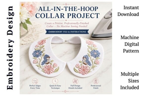 Reviewing the Peter Pan Floral Bird Collar Design
